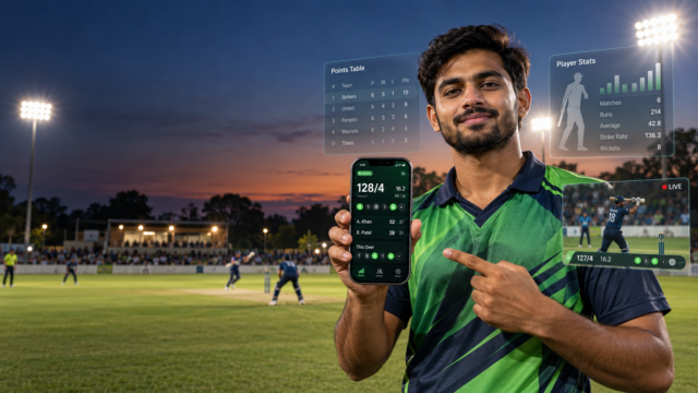 MyCric cricket scoring app for live scoring, tournaments and player statistics